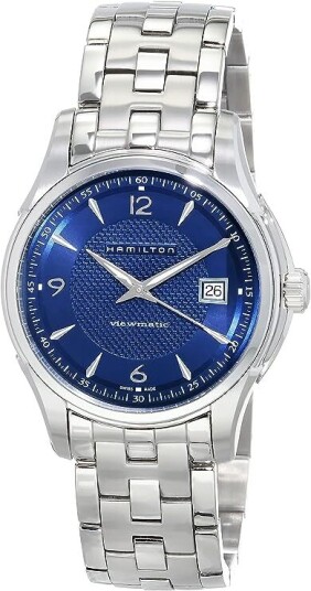 Hamilton Herreklokke H32515145 Jazzmaster Blå/Stål Ø40 mm