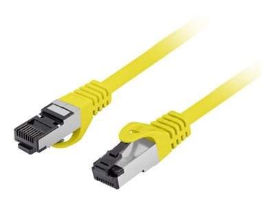 Lanberg Koblingskabel Rj 45 Hann Til Rj 45 Hann 3 M 6.2 Mm S/Ftp Cat 8.1 Gul PCF8 10CU 0300 Y