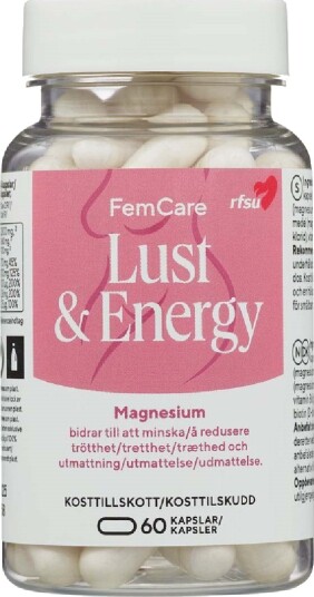 RFSU FemCare Lust & Energy 60 stk