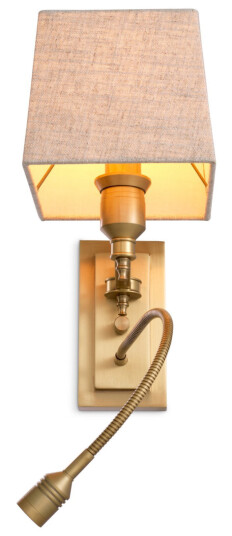 Ellington vegglampe antikk messing Ellington vegglampe antikk messing