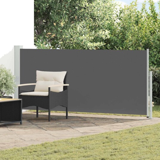 vidaXL Utklappbart side markise Rektangulær 140 x 300 cm Polyester
