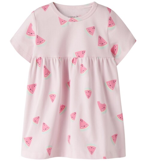 Name It Kjole NbfVandora Vugge Rosa/Watermelon Name It 56 Kjole