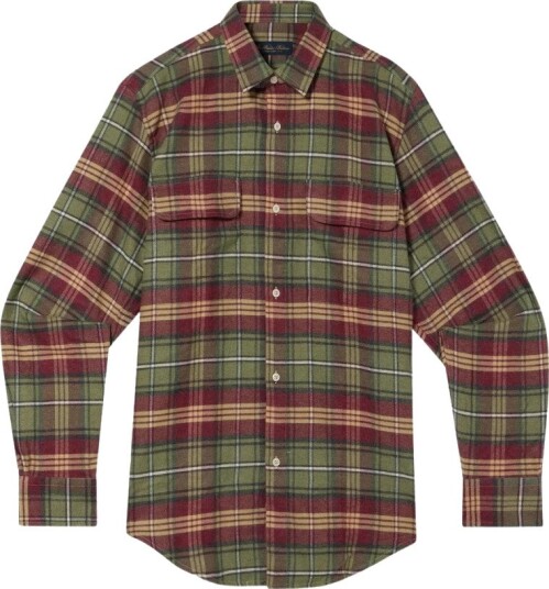 Brooks Brothers Herre Skjorter Grønn S,