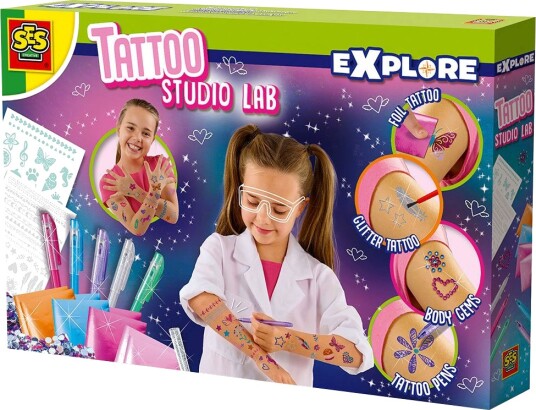 SES Creative Studio Lab Tattoos Multi/patterned ONE SIZE