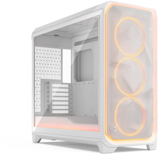 Fractal Design Meshify 3 XL RGB E-ATX Kabinett med USB-C - Hvit