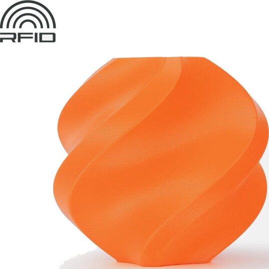 Bambu Lab Bambu Lab ABS ABS Orange 40300 Refill uten spole 1kg