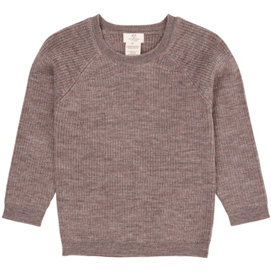 Copenhagen Colors Natural Melange Merino Classic Rib Genser 56