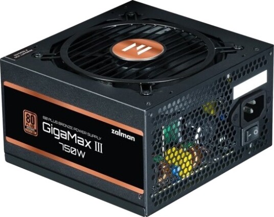 Zalman Gigamax Iii Atx 3.0 Strømforsyning 750W 80+ Bronze Zalman Gigamax Iii Atx 3.0 Strømforsyning 750W 80+ Bronze