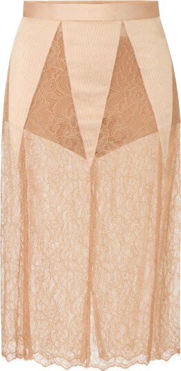 Elisabetta Franchi Dame Skjørt Brun XS,