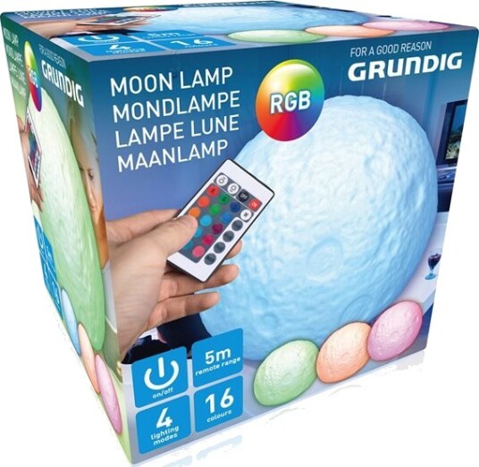 Grundig LED Månelampe
