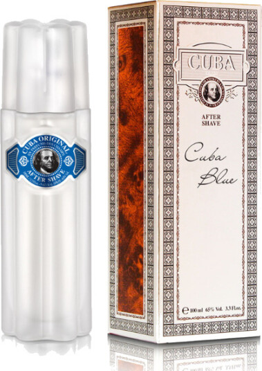 CUBA Aftershave Blue Natural Spray 100 ml CUBA Aftershave Blue Natural Spray 100 ml