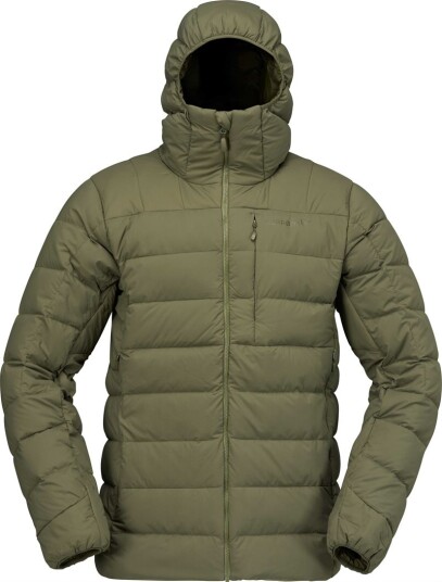 Norrøna Femund Down800 Zip Hood (M) Olive Night S