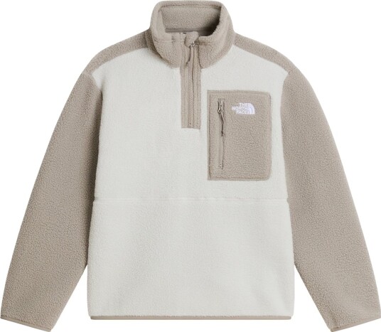 The North Face Teen Yumiori 1/4 Zip Jacket Cream L The North Face Teen Yumiori 1/4 Zip Jacket Cream L