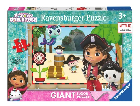 Ravensburger Puslespill 24 Gabbys gulvpuslespill 2 Ravensburger