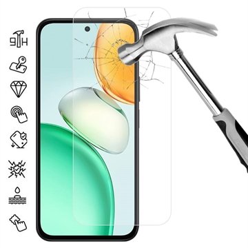 Honor Play10C Beskyttelsesglass 9H Case Friendly Gjennomsiktig