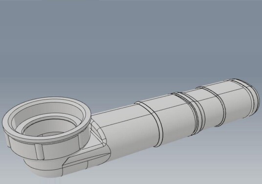 Vikingbad Vannlås Tilkobling Benkeplate 1/4"for Preloc 420
