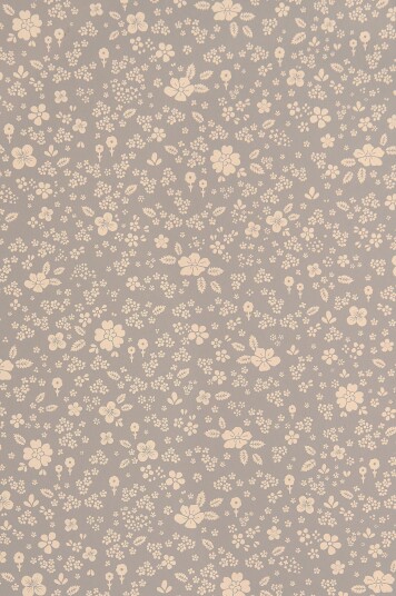 Majvillan Tapet Flora Dusty Blue