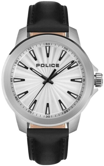 Police Herreklokke PEWJA2207801 Mensor SĂžlvfarget/LĂŠr Ă44 mm Police Herreklokke PEWJA2207801 Mensor SĂžlvfarget/LĂŠr Ă44 mm