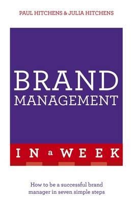 Brand Management In A Week Av Paul Hitchens, Julia Hitchens