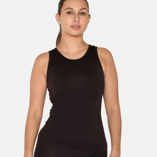 Zebdia Women Seamless tank topp brun Størrelse: XS/S Kvinner