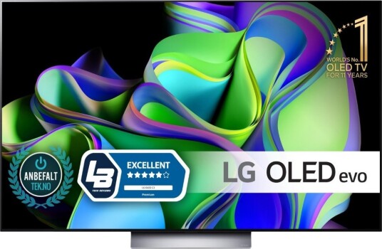 LG C3 65" OLED evo 4K Smart TV med HDMI 2.1 og 120 Hz OLED65C35LA LG C3 65" OLED evo 4K Smart TV med HDMI 2.1 og 120 Hz OLED65C35LA