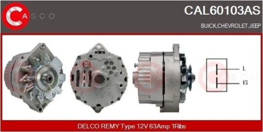 CASCO CAL60103AS Dynamo