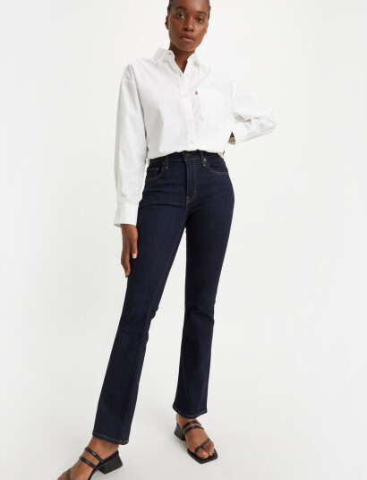 Levi"s® 725 High Rise Bootcut Blue Wav - Navy - 24 x 30 Levi"s® 725 High Rise Bootcut Blue Wav - Navy - 24 x 30
