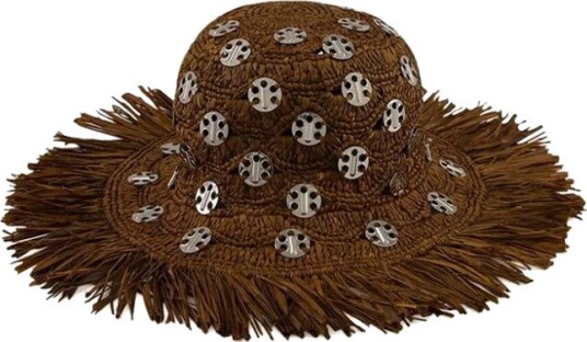 Rabanne Dame Accessories Brun ONE SIZE,