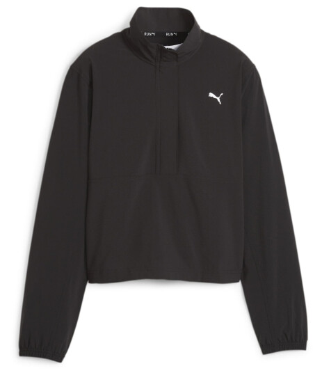 Puma Run Evolve Woven Jacket, Dame Black L