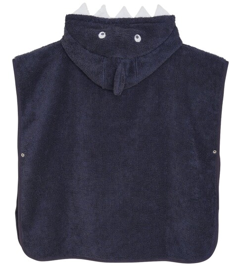 Pippi Odyssey Gray Hooded Bath Poncho 98-104