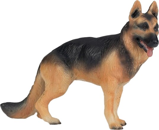 Papo Schæfer Hund L: 9,5 cm Papo OneSize Lekedyr
