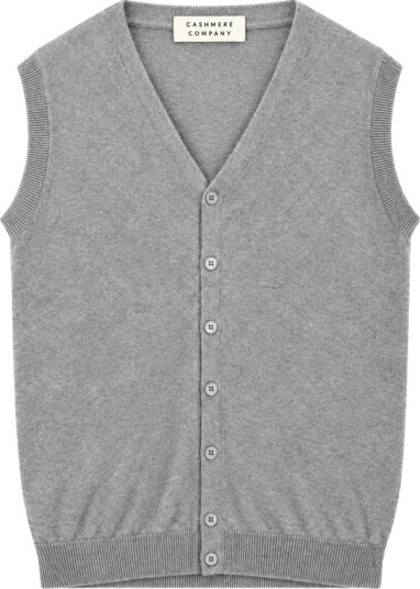 Cashmere Company Herre Strikkevarer Grå XL,