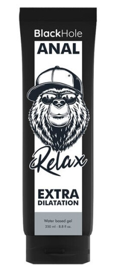 Black Hole Relax Dilatation Water Based Gel 250 ml Black Hole Relax Dilatation Water Based Gel 250 ml