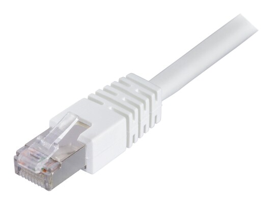 Deltaco Cat6 F/UTP Koblingskabel 15 m RJ-45 Hvit LSZH