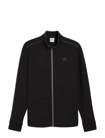 PUMA Golf Cloudspun Fleece Hybrid Jacket - Black - XL
