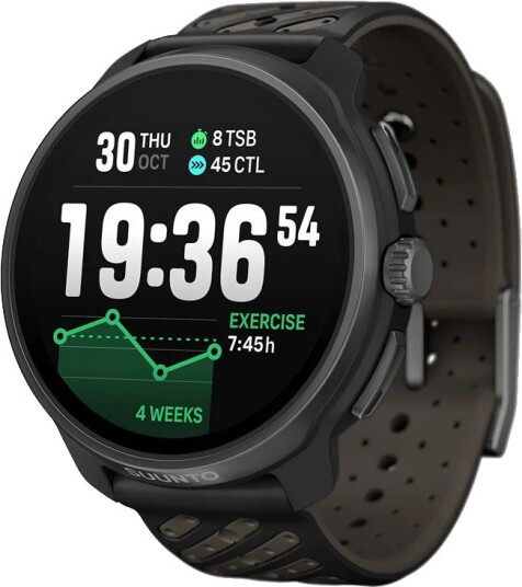 Suunto Race 2 Titanium Black, OneSize