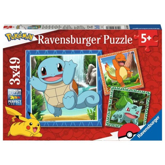 Ravensburger Pokemon 3x 49pcs