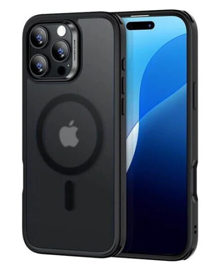 ESR Classic Hybrid HaloLock Case for iPhone 16 Pro black