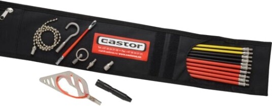 Castor Runposticks Comfort 19 deler med basaltteknologi for bygging Castor Runposticks Comfort 19 deler med basaltteknologi for bygging
