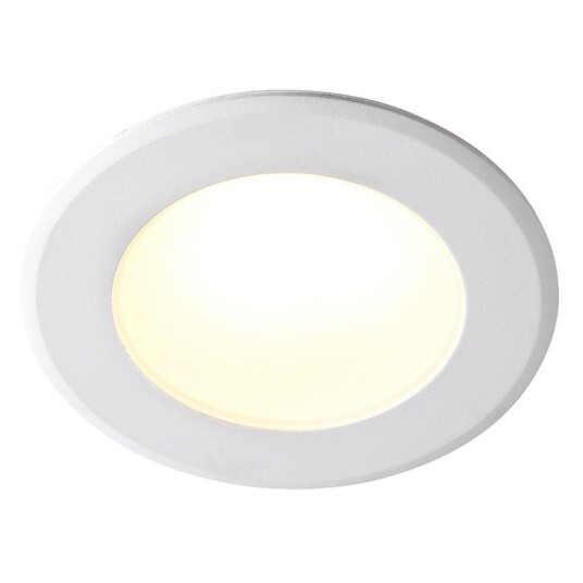 Nordlux Birla Innbygningsspot IP44 Dim. White