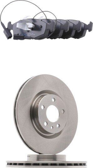 Bremseskiver og -klosser RIDEX 3405B3119
