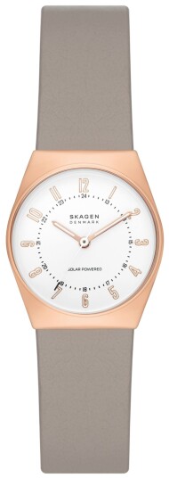 Skagen Dameklokke SKW3079 Grenen Lille Hvit/Lær Ø26 mm Skagen Dameklokke SKW3079 Grenen Lille Hvit/Lær Ø26 mm