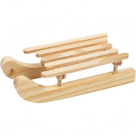 Diverse Kjelke til nisser Pine 6,5x2,5 cm 2 stk