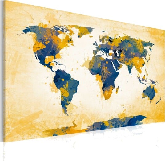 Bilde Four Corners Of The World 90x60 Artgeist sp. z o. o.