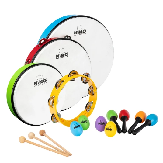 Nino Percussion NINOSET9 Perkusjonssett 12 deler