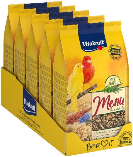 Vitakraft 5 X Menu Perle® For Canary´S 1 kg