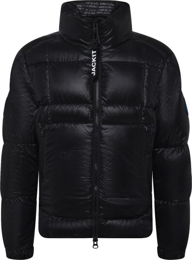 JACK1T Ez Boxed Funnel Puffer Lux   BLACK   S