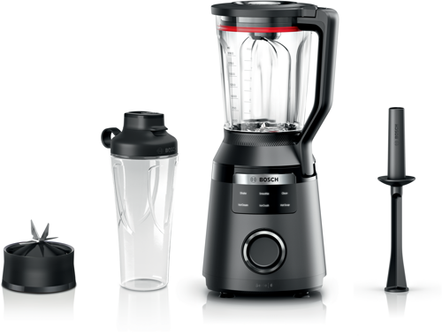 Bosch Serie 6 Vitapower Blender 1800W med 6 programmer - Svart Bosch Serie 6 Vitapower Blender 1800W med 6 programmer - Svart