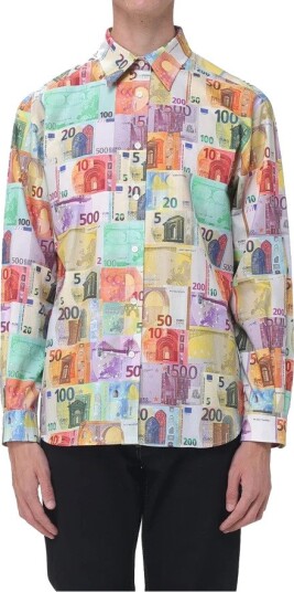Moschino, Herre, Skjorter, Flerfarget, S,