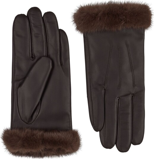 Natures Collection Kendall hansker Brun L